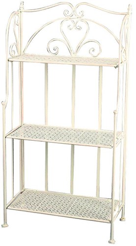 Scaffale ferro battuto vigor - ferro,