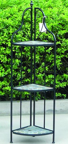 Scaffale ferro battuto vigor - ferro,