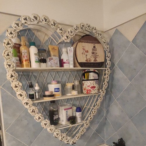 Mini libreria cuore etagere - libreria,