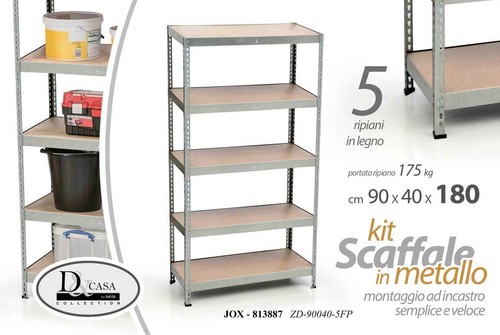 Mobile kit scaffale metallo - kit,