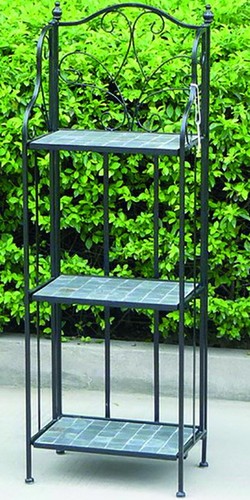 Scaffale ferro battuto vigor - ferro,