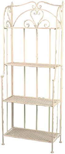 Scaffale ferro battuto vigor - battuto,