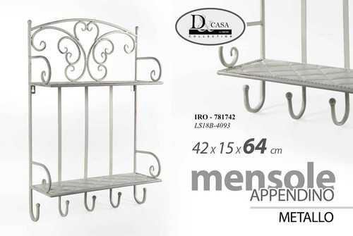 Scaffale appendino parete - scaffale, da